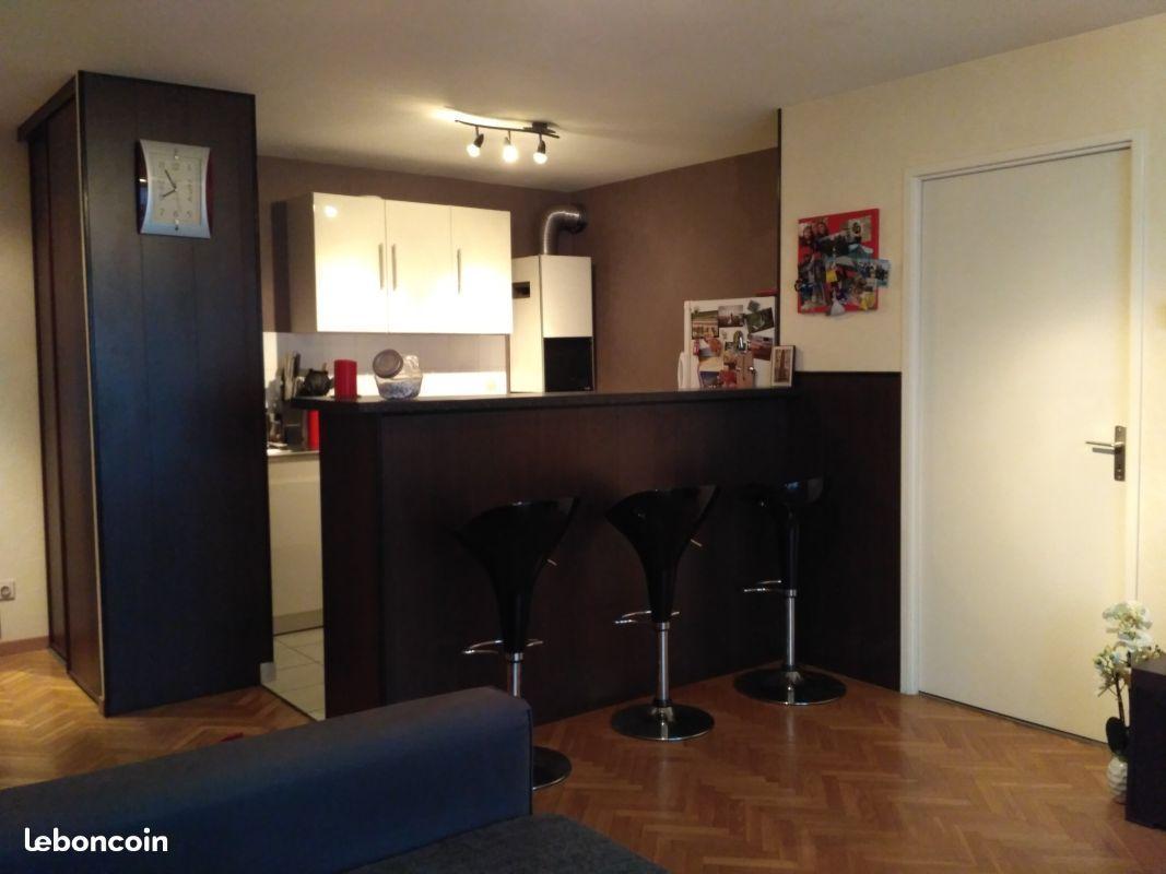 Appartement T2 42m² + garage  3ème