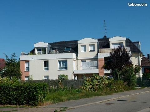 F3 SUNDHOFFEN - cuisine équipée, balcon, garage