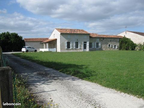 Maison de campagne, 4 chambres, 10 mn de