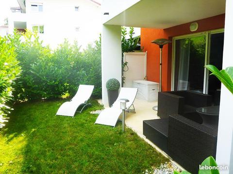 Bel appartement - terrasse/jardin - 5 min Carouge