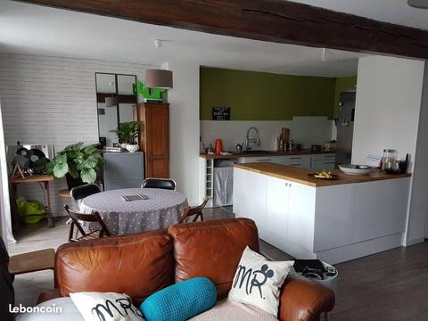 appartement 2p 56m2  centre