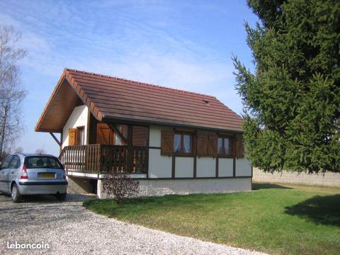 Chalet (35 m2 + terrasse / terrain 1154 m2)