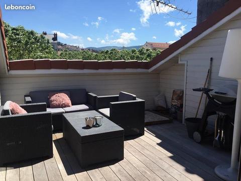 Loft 80m2 avec terrasse - Place Badouillère