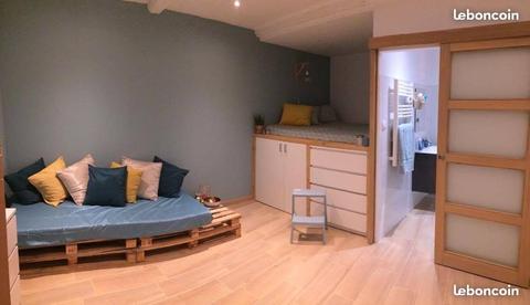 Studio meublé design idéal ETUDIANT 29m2 MAYOL