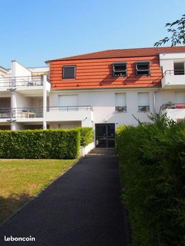 Beau 2 pièces de 45,8 m² avec terrasse et garage