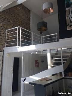 Appart T2 loft - 64 m2 - Terrasse