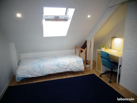 Chambre rénovée à neuf