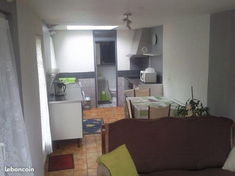 Appartement plein pied avec jadin libre sep à juin