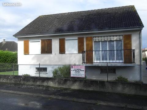 Pavillon t4 sur sous-sol