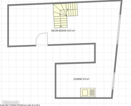 T3 duplex  proche du centre