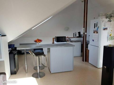 T2 appartement 45m2 + garage + box