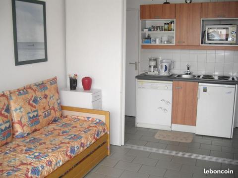 Appartement dans résidence face Mer