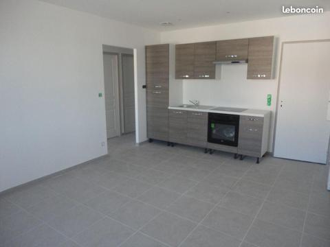 Appartement T2 neuf avec terrasse privative