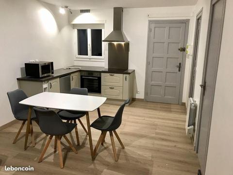 Appartement T2 cosy 45m2, centre de  meublé