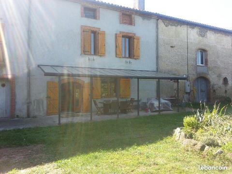 Maison 90m2 habitables + garage + jardin