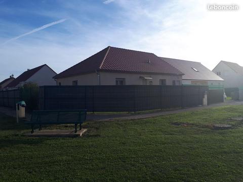 Maison plain pied rt2012 3 ch 2kms arc sur tille