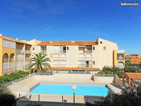 Apt T3 - Piscine - Terrasse - Vue mer