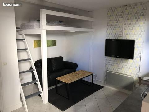studio meublé 17 m²