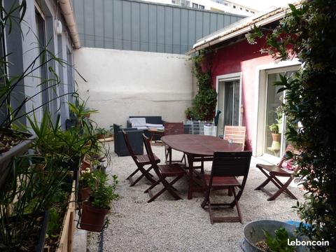 Maison+jardin calme à 10mn de la plaine coloc a 6