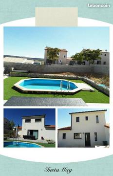 Villa 95 m², 3 chambres, piscine