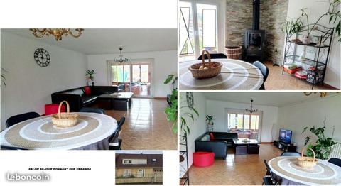 Maison 104 m² S.S.,4 Chambres, jardin, garage
