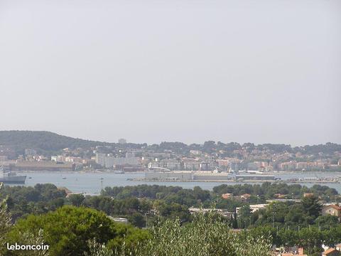 Terrain Toulon ouest au calme vue mer