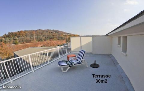 Appartement T4 avec terrasse