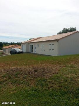 Maison passive de plein pied