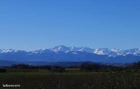 Beau terrain de 3900m2 vue sur les pyrenees