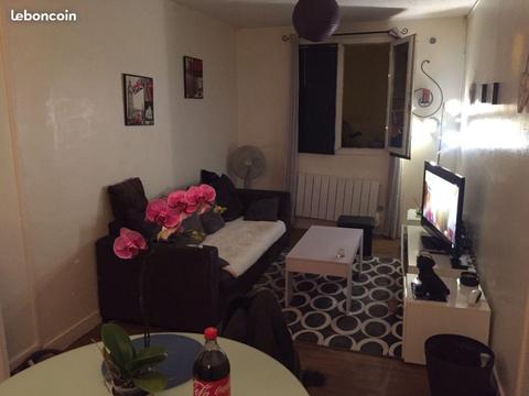 2 pièces 50 m2 loué, rent 8%, charges 20Euto(s)