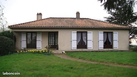 MAISON PLEIN PIED sur SOUS SOL idèal pour chevaux