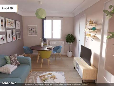 Maison 3 pièces 58 m²