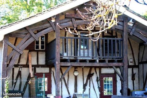 Maison landaise typique