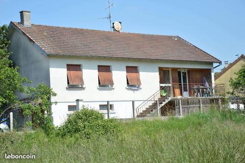 Maison type f5 sur sous sol avec jardin