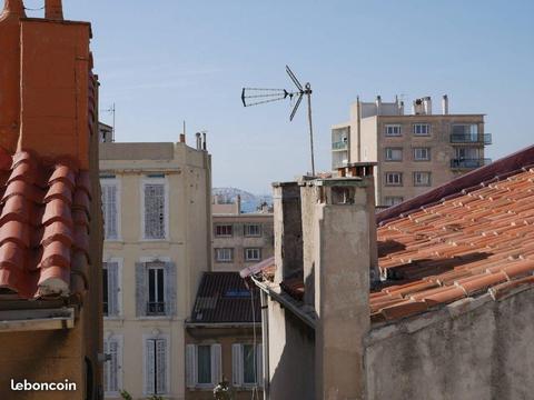 Grand T2 Endoume/Bompard -Sud- entièrement rénové