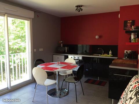 Grand studio de 30m2 + parking + cave TBE