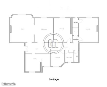 Boulogne Nord - 5P- 3/4 chambres, cave et parking