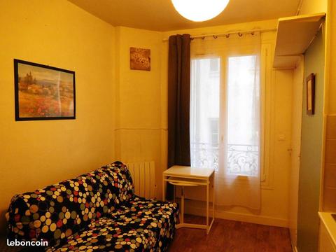 Studio meublé 13m2 Porte des Lilas