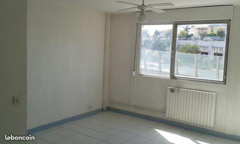 Nice ouest 2p 45m2 gare/ iut/edhec/lycee/mer