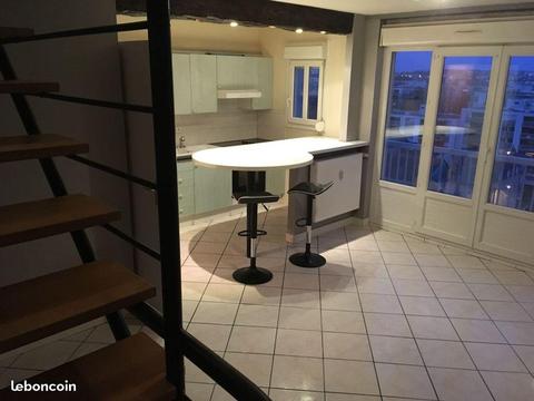 Duplex T3 lumineux bas Montchapet