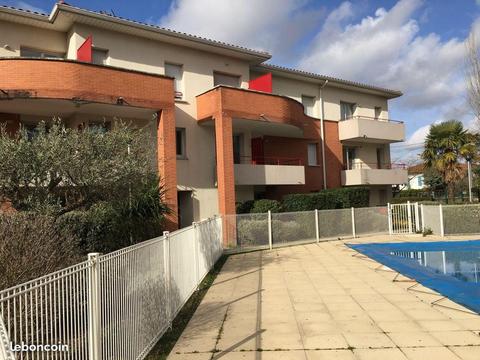 T2 de 42m2 balcon + parking sous sol La Roseraie