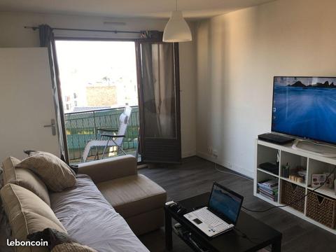 Studio 26m2 Puteaux Balcon vue tour Eiffel - 800E