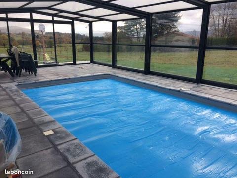 Maison 189m2 + piscine sous véranda 65m2