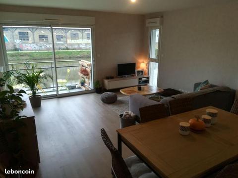 Appartement T2 55m2 vue sur vilaine