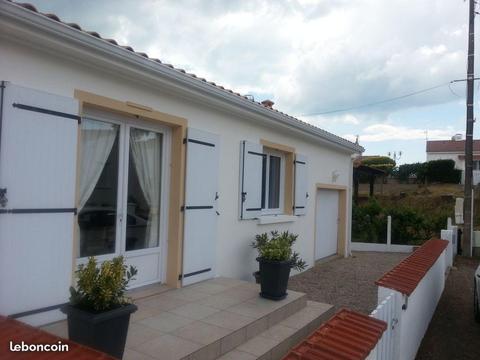 Maison 70m2 jard sur mer