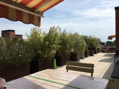 Superbe appartement T4- 112m2 + 70m2 de terrasse