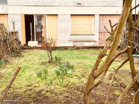 Mairie des lilas-3p- rdc avec terrasse-jardin-cave