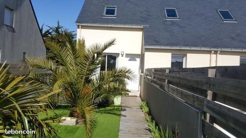 Maison avec jardin 3/4 chambres - 80m de la plage