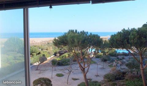 T2 vue mer Port-Leucate - Piscine