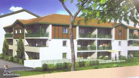 Ondres Centre - T3 avec terrasse en rez de jardin